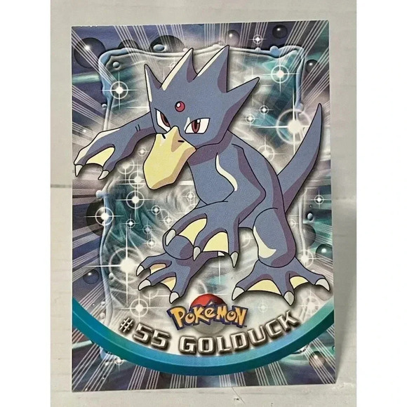 1999 Topps Golduck‎ #55 Pokemon Card TV Animation Edition Vintage LP - Picture 1 of 12